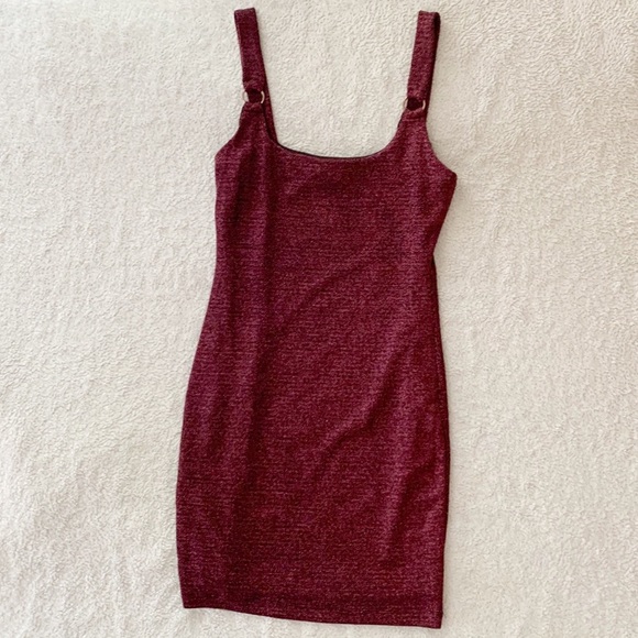 White Fox Boutique Dresses & Skirts - White Fox | Metallic O Ring Mini Dress